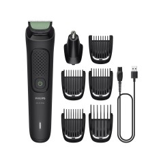 Philips 3000 Series MG3920 All-in-One Trimmer - Versatile, Precise, and Stylish Black Grooming Solution